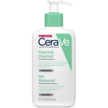 CeraVe Foaming Cleanser putojošs attīrošs līdzekli