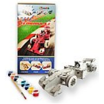 Kartona konstruktora komplekts ar krāsām "Formula 