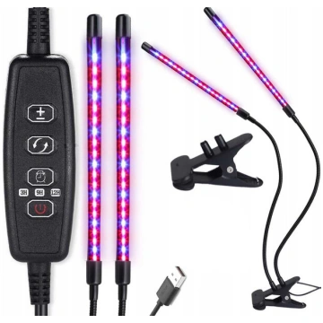 Heckermann augu augšanas lampa - 18 W - 2 galvas