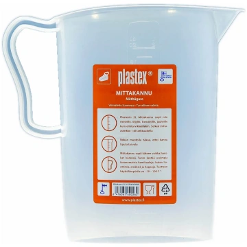 Plastex Pitcher with scale 2L (137-96302000)