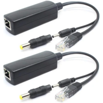 ANVISION 2 gab. 5V PoE sadalītāja adapteris 48V uz