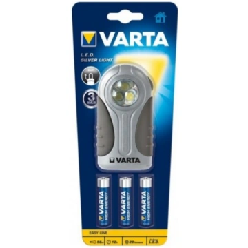 VARTA Silver Light rokas kabatas lukturītis 3 AAA 
