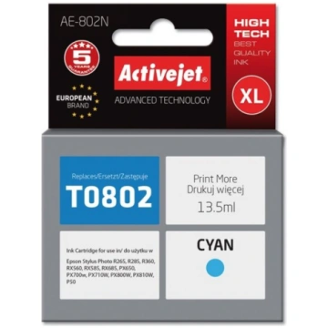 Activejet AE-802N Ink (replacement for Epson T0802