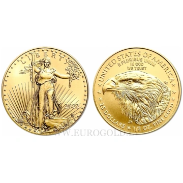 United States 1/2 Oz gold American Eagle 2022 /25 