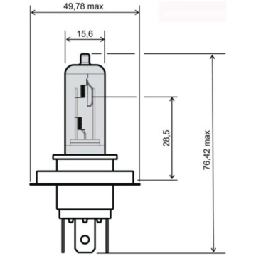 Lamp RMS 246510185 HS1 12V 35/35W