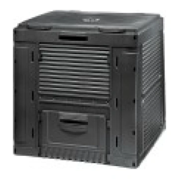 Komposta kaste E-Composter With Base 470L melna KE