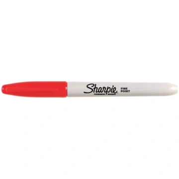 Marķieris Sharpie Fine,sarkans