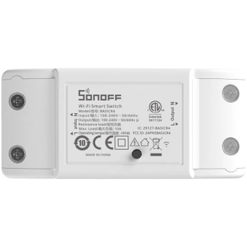 SONOFF BasicR4 1-Channel WiFi Smart Switch, 2400W