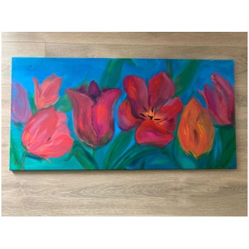 Glezna ''TULPES''