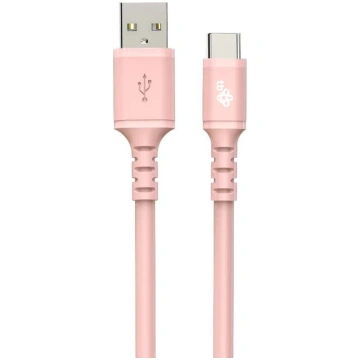 TB USB-C Cable, 1 m, pink silicone AKTBXKUCMISI10P