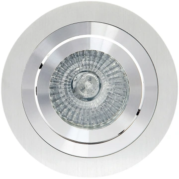 Básico padziļinājumā iebūvējamā lampa, apaļa, satī
