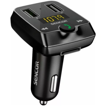 FM raidītājs SENCOR SWM 3535 BT — auto handsfree u