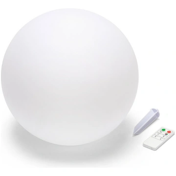 SOLAR NOVA: 25cm Solar-Powered RGB LED Ball. Remot