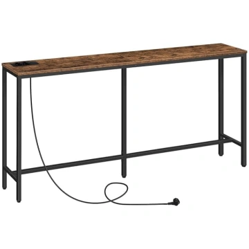 MAHANCRIS Console Table with Charging Station, 160