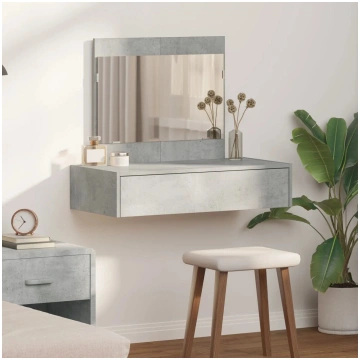 Garderobes galdiņš VidaXL modelis 865202 ar pelēku