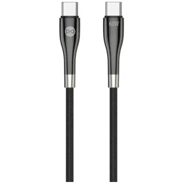 Forever Sleek USB-C uz USB-C datu un uzlādes kabel