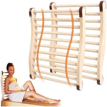 Atzveltne no 100% dabīgā koka, ergonomisks atzvelt