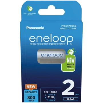 Panasonic Eneloop AAA 800mAh rechargeable - 2 pcs 
