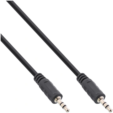 Kabelis Inline Jack 3.5mm - Jack 3.5mm 5m Melns (9