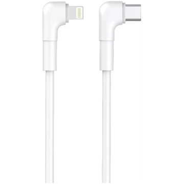 Maxlife MXUC-09 USB-C uz Lightning leņķa kabelis 1