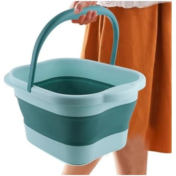 Kāju vannas baseins, salokāma pedikīra vanna, masā