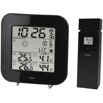 Hama 00186310 Weather station EWS-200 Black