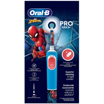 Oral-B Pro Kids 3+ Spiderman blue ( 8006540773567 