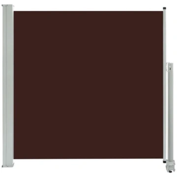 vidaXL izvelkama sānu markīze, 160x300 cm, brūna