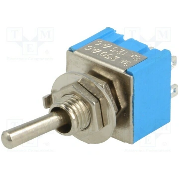 Switch: toggle; Pos: 2; DPDT; ON-ON; 3A/250VAC; Le