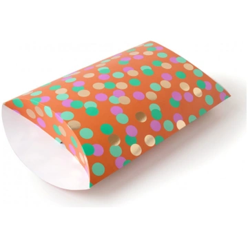 Iepakojuma aploksne Pillow box, Confetti Orange, l