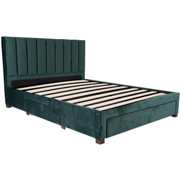 Bed GRACE 160x200cm, green