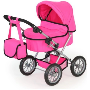Doll pram BAYER Design 13052AA Trendy deep Garnet 