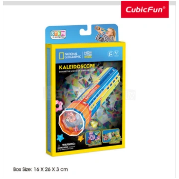 CUBIC FUN National Geographic 3D dėlionė Kaleidosk