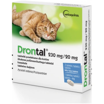 Vetoquinol - prettārpu tab. kaķiem Drontal N2