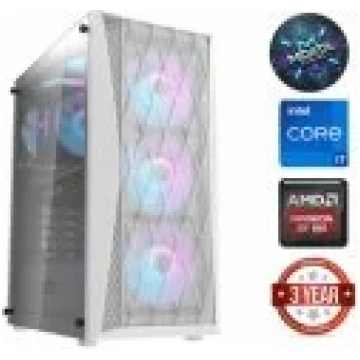 MDATA GAMING i7-12700KF 32GB 4TB SSD RX 580 Window
