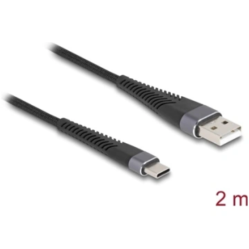 Delock USB 2.0 Cable USB Type-A male to USB Type-C