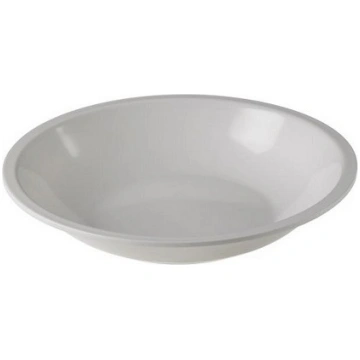 Piatto fondo in melamina bianca Ø21x4 cm - 600 ml 