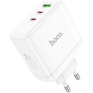 HOCO N30 tīkla lādētājs | 65W | PD, QC, GaN, PPS |