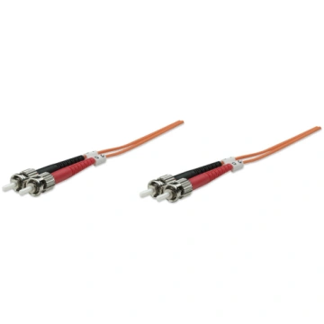 Intellinet Fibre Optic Patch Cable, Duplex, Multim
