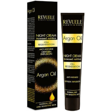 Revuele Argan Oil barojošs nakts krēms, 50 ml