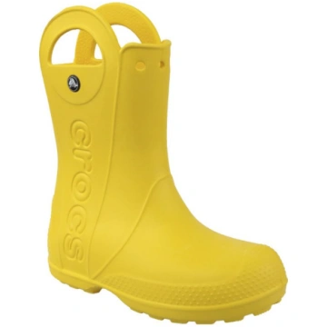Crocs Apavi Bērnu Handle Rain Boot Dzeltenas R. 33