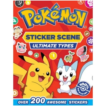 POKÉMON ULTIMATE TYPES STICKER SCENE