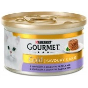 Konservi kaķiem - Gourmet Gold Savoury Cake Lamb a