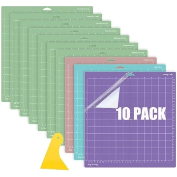 Cricut Maker griešanas paklājiņš 10 Pack Pašlīmējo