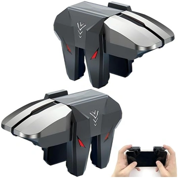 Toaluea Mobile Controller Handy 4 Triggers Joystic