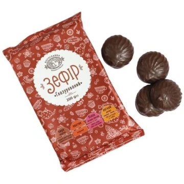 Zefīrs BOGUSLAVNA, glazēts, 200g