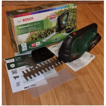 BOSCH AdvancedShear 18 NEW (1x2.5Ah) + Uzlādes ier