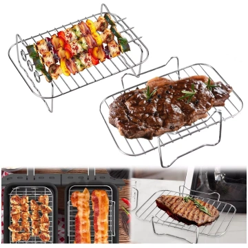 Karstā gaisa fritera aksesuāri Pipihome grila rest