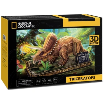 Puzzle 3D National Geographic -Triceratops ( 69445