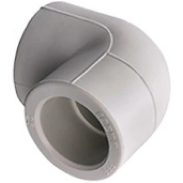 Plastmasas līkums 90g d50, pelēks FV Plast